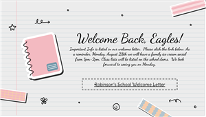 Welcom Back